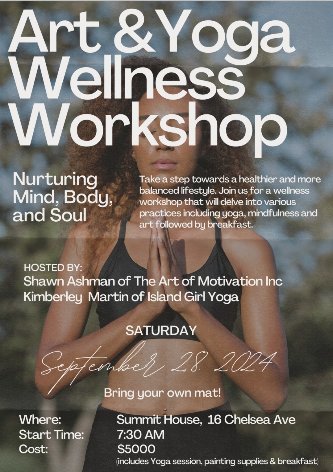 Art and Yoga Wellness Workshop