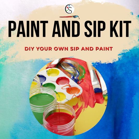 Paint and Sip Kit - Landscape