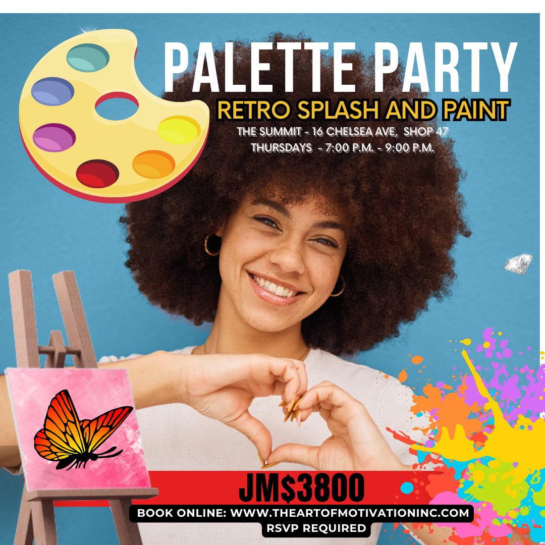 Thursdays - Palette Party - Glow in the Dark – The Art of Motivation Inc.