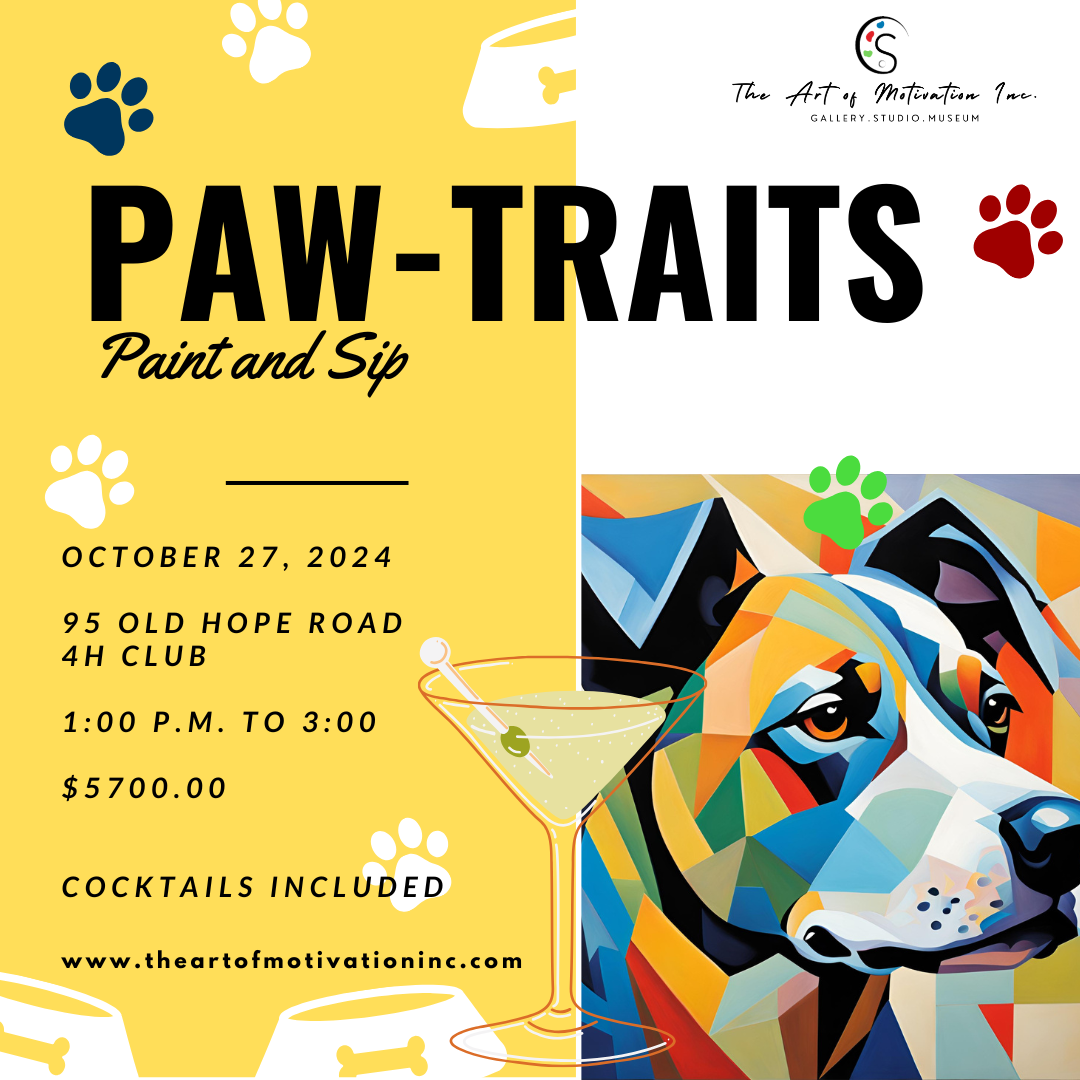 Paw-Traits - Paint and Sip