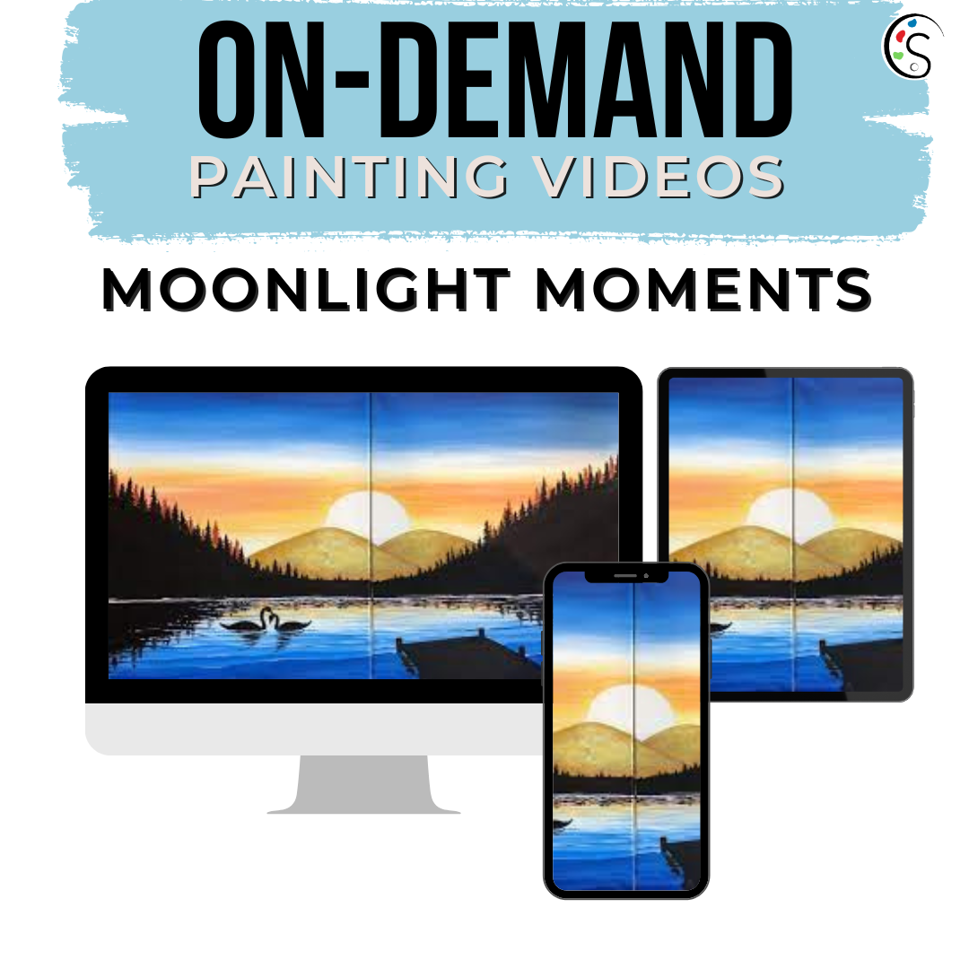 On Demand Videos - Pre-recorded Sip and Paint Couples